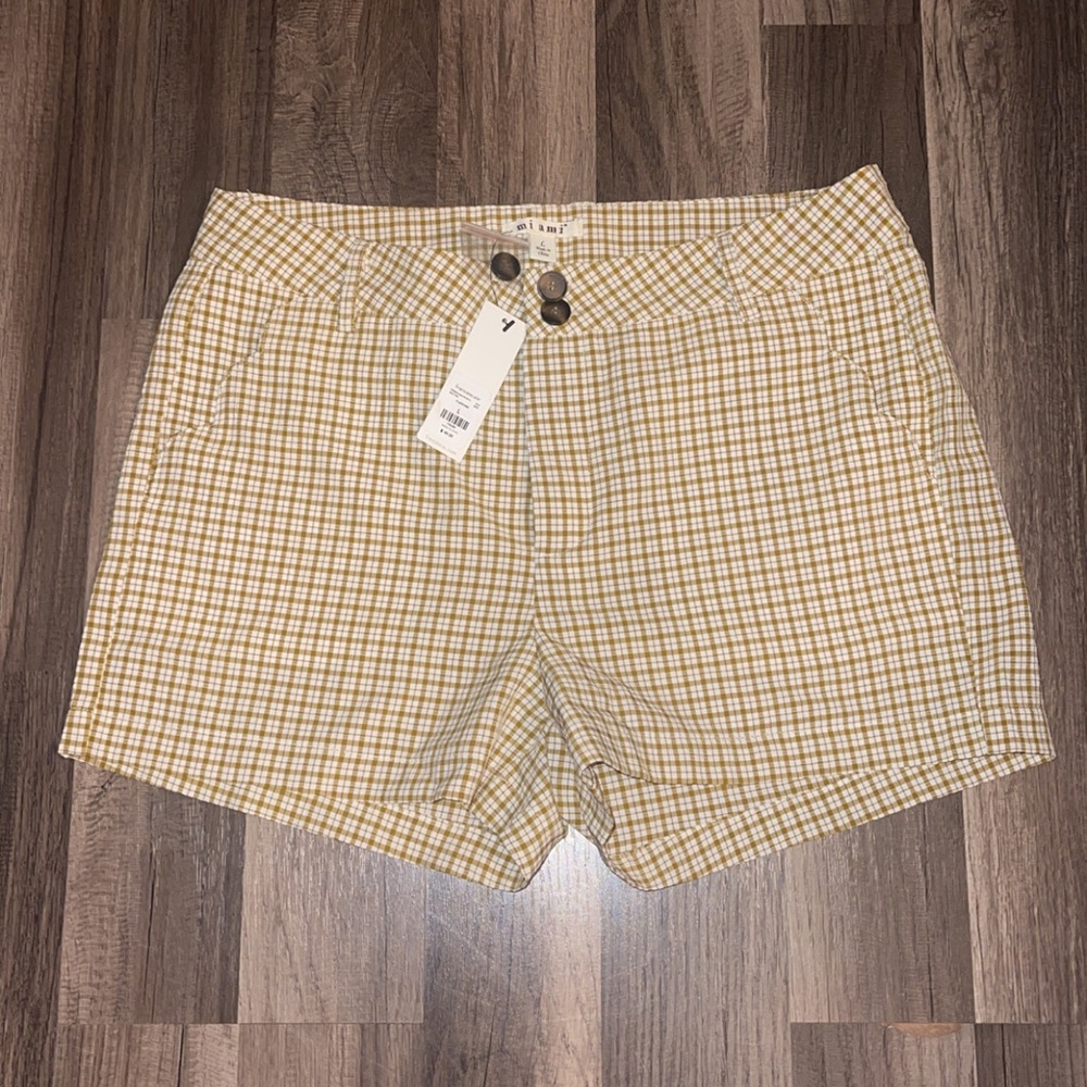 Plaid shorts Francesca